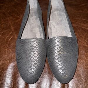 Aerosoles Black Textured Flats